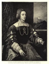 Portrait of Dona Isabella of Portugal, Consort of Charles V